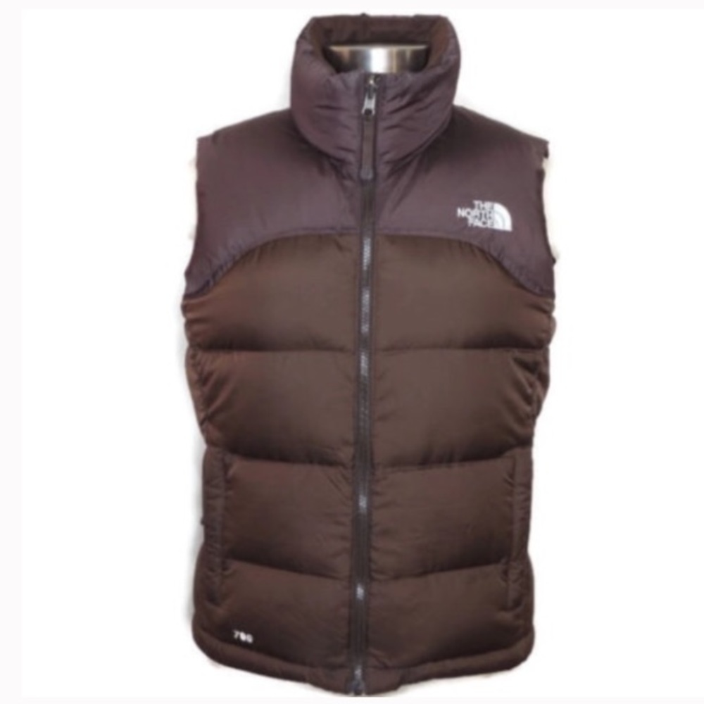⏰The North Face Nuptse Down Vest Brown